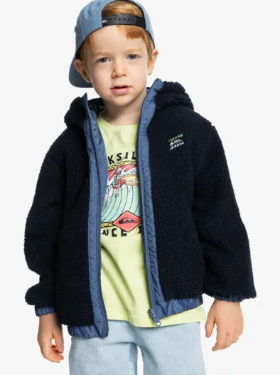 All Seas - Veste à capuche isolante réversible pour Garçon 2-7 ans