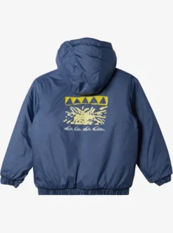 All Seas - Veste à capuche isolante réversible pour Garçon 2-7 ans