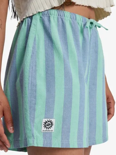 AOP - Short à taille élastique pour Femme