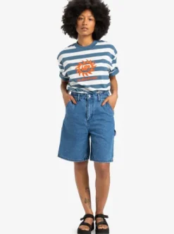 Carpenter - Short en denim pour Femme