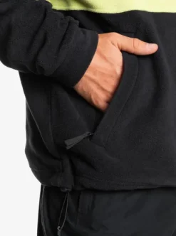 Champagne Powder - Sweat à 1/2 fermeture éclair pour Homme