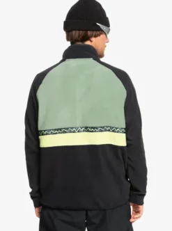 Champagne Powder - Sweat à 1/2 fermeture éclair pour Homme