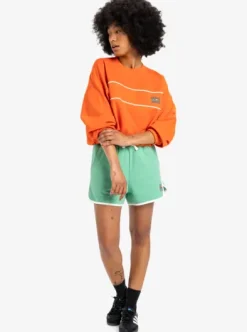 Crop Over - Sweat à col rond pour Femme