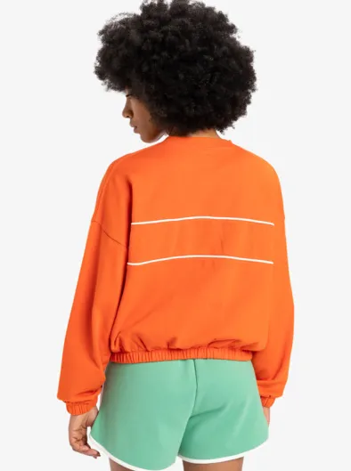 Crop Over - Sweat à col rond pour Femme