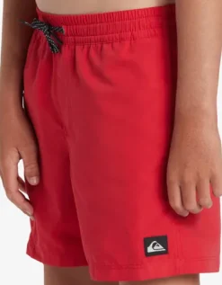 Everyday Solid Volley Yth 14" - Short de bain pour Garçon 8-16 ans