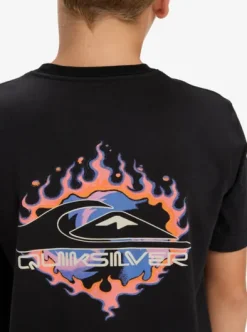 Ev In Flames - T-Shirt à manches courtes pour Garçon 8-16 ans