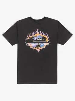 Ev In Flames - T-Shirt à manches courtes pour Garçon 8-16 ans