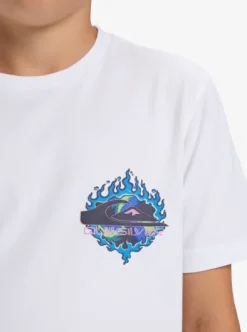 Ev In Flames - T-Shirt à manches courtes pour Garçon 8-16 ans