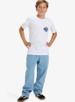 Ev In Flames - T-Shirt à manches courtes pour Garçon 8-16 ans