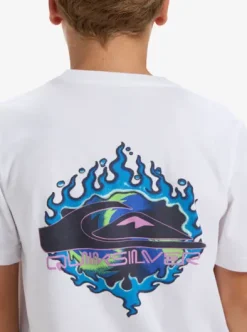 Ev In Flames - T-Shirt à manches courtes pour Garçon 8-16 ans