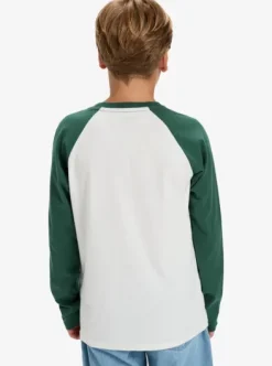 Ev Omni Logo Raglan - T-shirt manches longues pour Garçon 8-16 ans