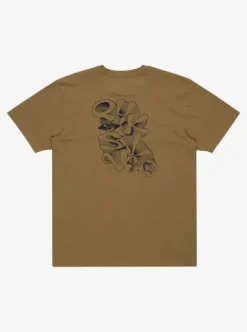 Ev Ripple Font - T-shirt manches courtes sérigraphié pour Homme