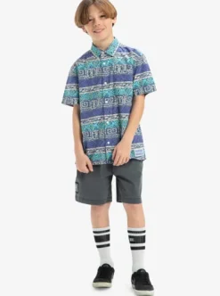 Global Heat - Chemise à manches courtes pour Garçon 8-16