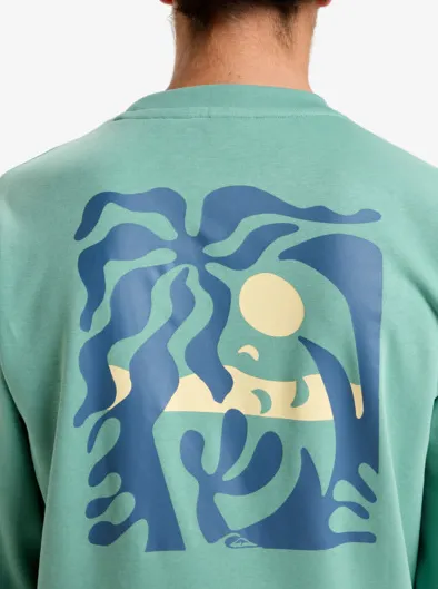 Graphic Mix - Haut col rond pour Homme