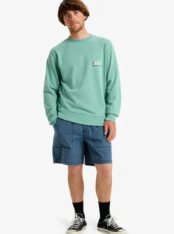 Graphic Mix - Haut col rond pour Homme