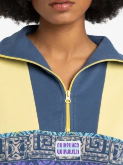 Half - Sweat avec demi-zip pour Femme