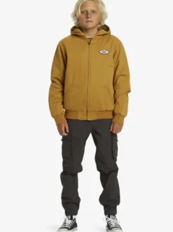 Lets Go To School - Veste à capuche isolante pour Garçon 8-16 ans