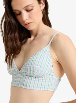 Lima Check - Haut de bikini tank pour Femme