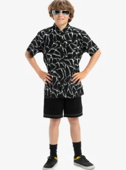 Mercury Chrome - Chemise à manches courtes pour Garçon 8-16