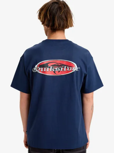 Mercury Chrome Oldenglish - T-shirt manches courtes sérigraphié pour homme