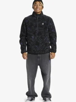 Mercury - Polaire demi-zip pour Homme