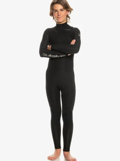 4/3mm Everyday Sessions - Combinaison de surf zip poitrine pour Garçon 8-16 ans