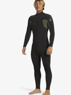 4/3mm Everyday Sessions - Combinaison de surf zip poitrine pour Homme