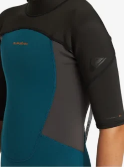 2/2mm Everyday Sessions - Springsuit manches courtes back zip pour Garçon