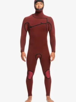 5/4/3mm Highline - Combinaison de surf à capuche avec zip poitrine pour Homme