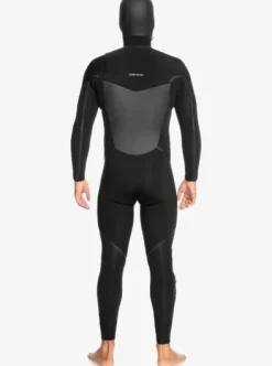 5/4/3mm Marathon Sessions - Combinaison de surf à capuche avec zip poitrine pour Homme