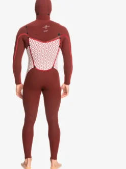 4/3mm Marathon Sessions - Combinaison de surf à capuche avec zip poitrine pour Homme
