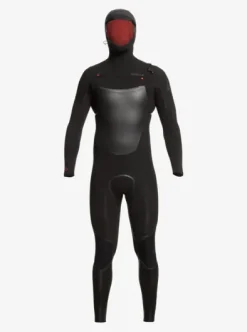 4/3mm Marathon Sessions - Combinaison de surf à capuche avec zip poitrine pour Homme
