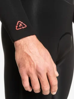 4/3mm Marathon Sessions - Combinaison de surf à capuche avec zip poitrine pour Homme