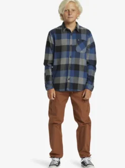 Motherfly Classic - Chemise en flanelle pour Garçon 8-16