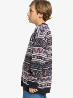 Purple Vision - Sweat à col rond pour Garçon 8-16
