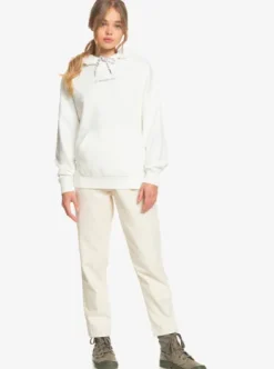 Quiksilver Womens - Sweat à capuche oversize en matière biologique pour Femme