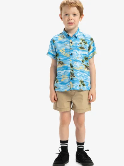 Safe Paradise - Chemise à manches courtes pour Garçon 8-16