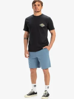 Salt Water - Short à taille élastique pour Homme
