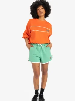 Scallop - Short à taille élastique pour Femme