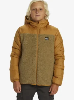 Scaly Reversible - Veste à capuche isolante et réversible pour Garçon 8-16 ans