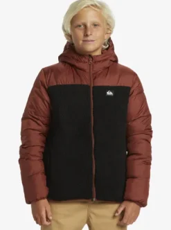 Scaly Reversible - Veste à capuche isolante et réversible pour Garçon 8-16 ans