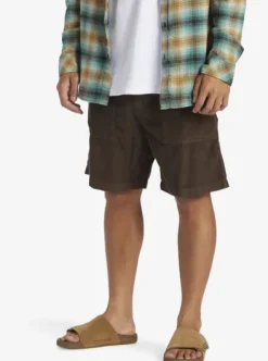 Surf Fatigue Cord - Short en velours côtelé pour Homme
