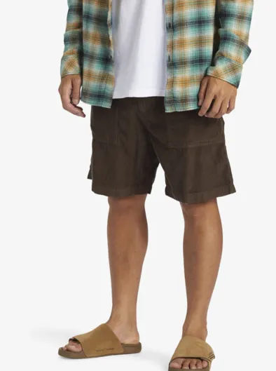 Surf Fatigue Cord - Short en velours côtelé pour Homme