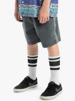 Taxer Global Heat - Short de marche à taille élastique pour Garçon 8-16