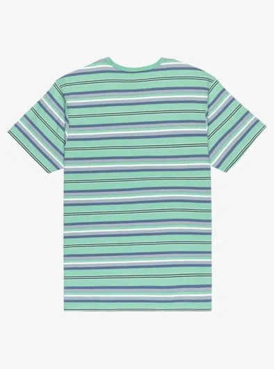 Tengha Stripe - Haut manches courtes en maille pour homme