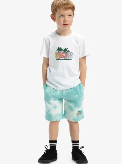 Tie Dye - Short à taille élastique pour Garçons 2-7 ans