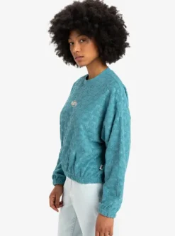 Tropic Day Sponge - Sweat en molleton pour Femme