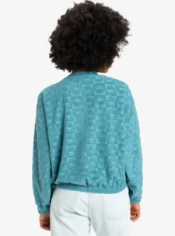 Tropic Day Sponge - Sweat en molleton pour Femme