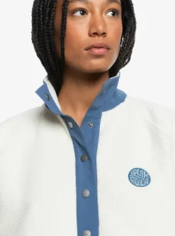 UNI - Sweat polaire à demi-zip pour Femme