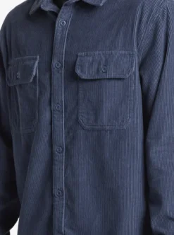Venture - Chemise manches longues en velours côtelé pour Homme